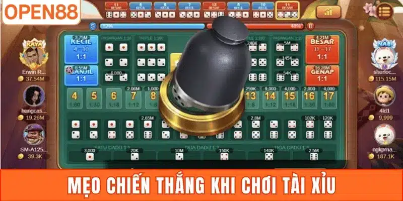 Mẹo chiến thắng khi chơi Tài Xỉu