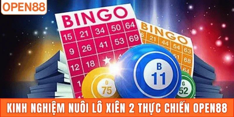 Kinh nghiệm nuôi lô xiên 2 thực chiến Open88